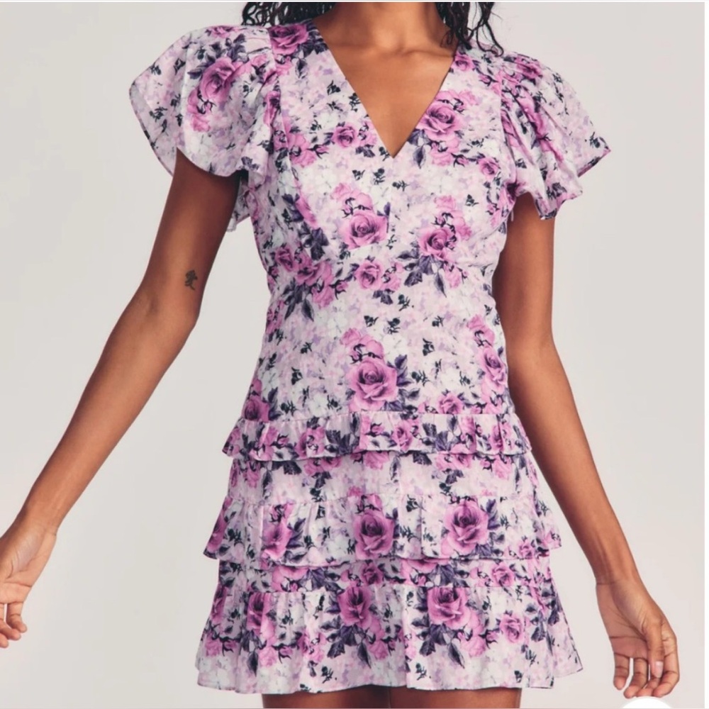 LoveShackFancy Higgins Mini Dress Size 8